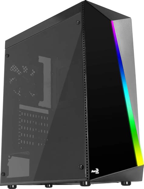 Aerocool SHARD PC Box ATX Acrylic Panel RGB 13 Modes Fan 12cm