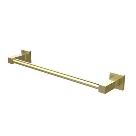 Allied Brass MT-41-24 Montero Collection Contemporary 24 Inch Towel Bar, Polished Brass