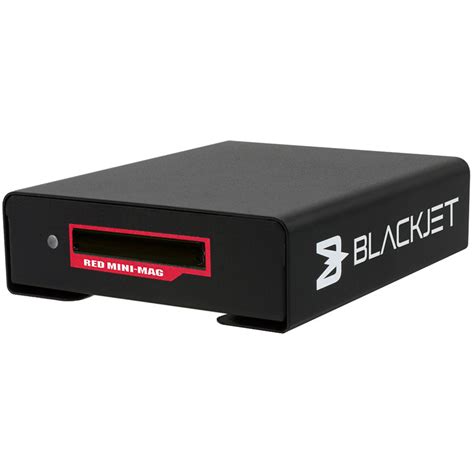 Blackjet VX-1R, RED Mini-MAG Reader USB 3.1 Gen 2 (RED Approved), 525 MB/s Read Speeds, RED Cinema Camera