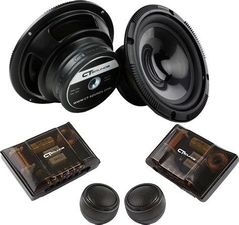 CT Sounds Strato 6.5” 240 Watt 2-Way Weatherproof Coaxial Car Speakers, Pair