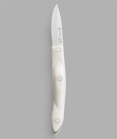 Get Special Price Cutco Model 1720 Paring Knives with 2-3/4" Straight Edge Blade and Overall Length 7-7/8" (Pearl White Handle)