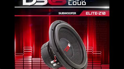 Best Review DS18 Elite Z10 Subwoofer in Black - 10", 1,500W Max Power, 750W RMS, Dual 4 Ohms, DVC - Premium Car Audio Bass Speaker Great for Low Frequencies and High Power Applications (1 Speaker)