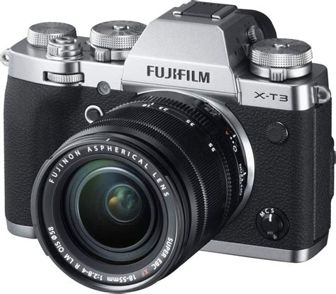 Exclusive Discount 50% Price Fujifilm X-T3 Mirrorless Digital Camera w/XF18-55mm Lens Kit - Silver