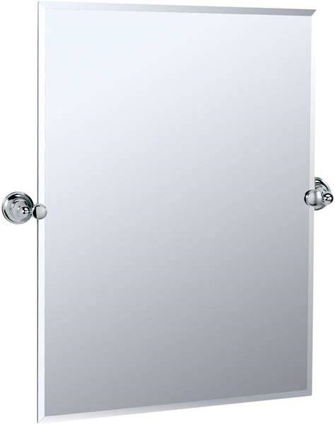 Gatco 4329S Tiara Rectangular Wall Mirror, Chrome