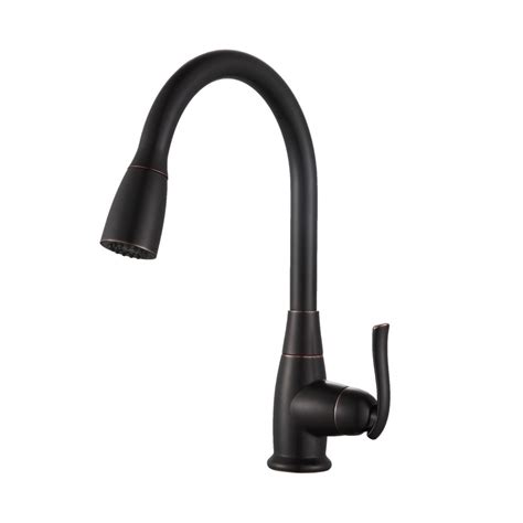 Super Big Clearance! KRAUS KPF-2230ORB Single Lever Pull Out Kitchen Faucet, Oil Rubbed Bronze
