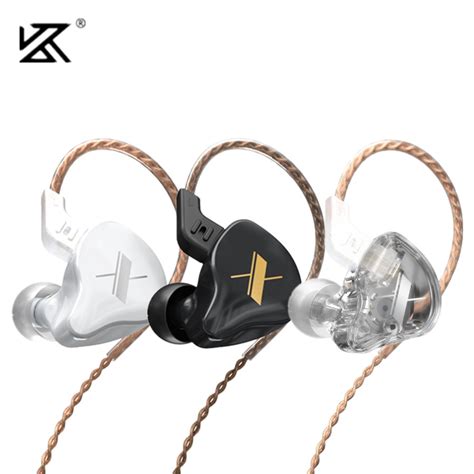 KZ Zax 1DD 7BA HiFi in Ear Monitor Musician Earbud Headphone, Hybrid Driver Metal Headset with Detachable Earphone Cable (with Microphone, Silver Blue)