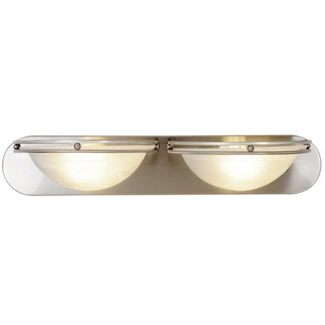 Monument 617617 Contemporary Vanity Fixture, Brushed Nickel, 24 In.