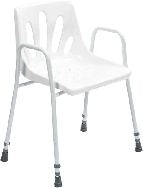 NRS Healthcare Height Adjustable Shower Chair (Eligible for VAT Relief in The UK)