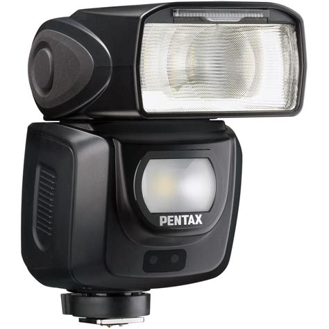 Pentax AF360GZ II flash New Weather Resistant Flash Unit for Pentax SLR's with Case (Black)
