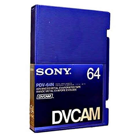Limited Stock Sony PDV-64N DVCAM 64 Minute Tape (Non Chip) 10 Pack