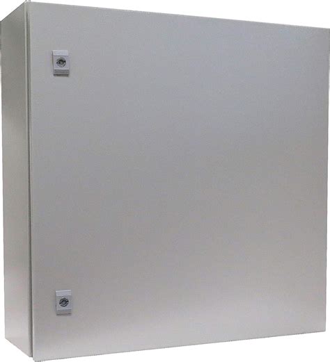 Yuco YC-16X12X6-IP65-FE Enclosure Fully Enclosed (No Gland Plate), Nema Type 4, IP65, Single Door Hinge Cover, Wall-Mount, Backplate (16 x 12 x 6)